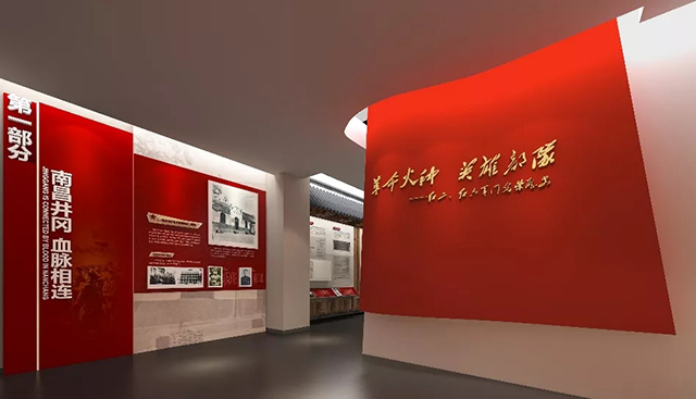 红二、红六军团长征贵州纪念馆内景